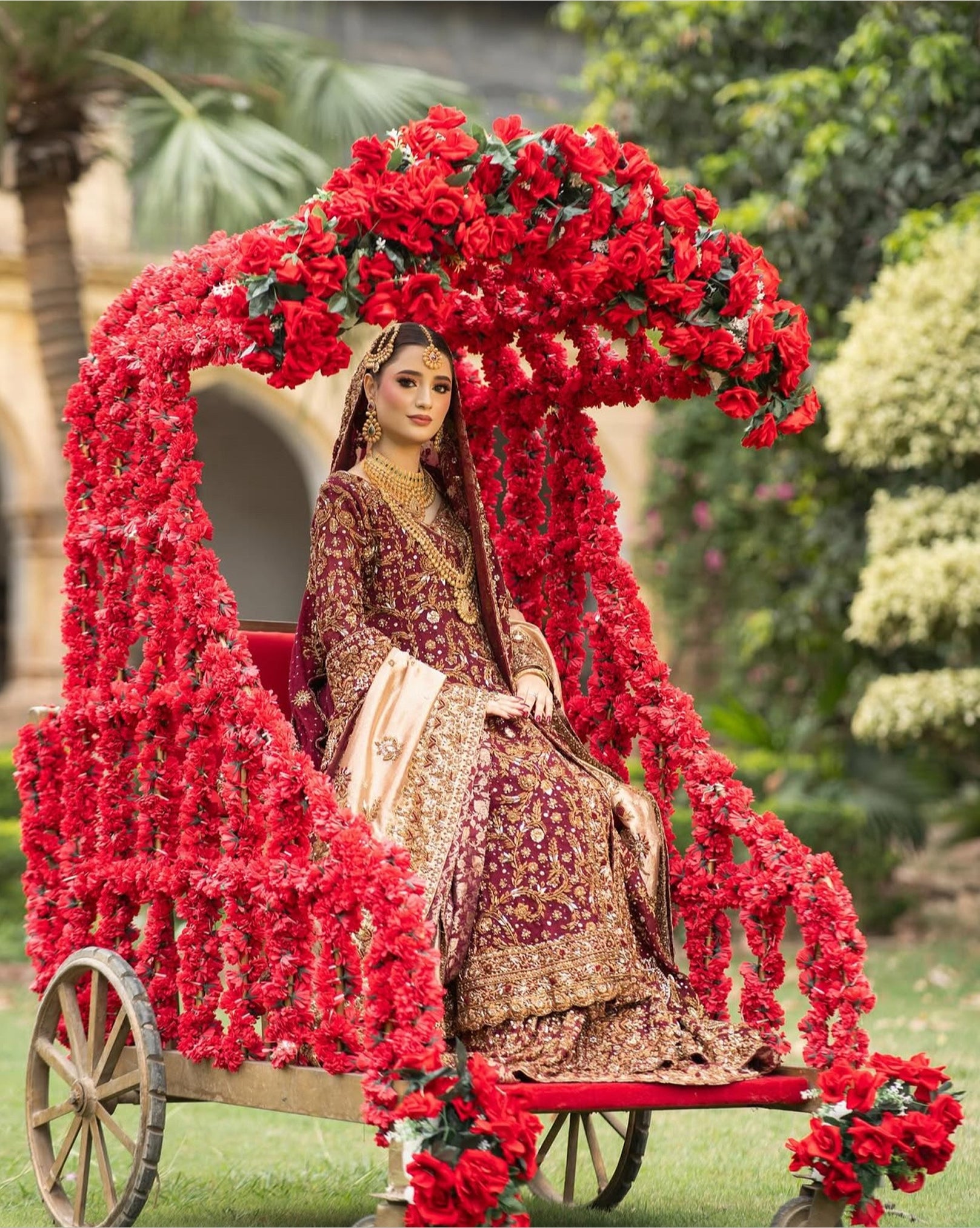 Haris Shakeel Double Dupatta Golden- HS01