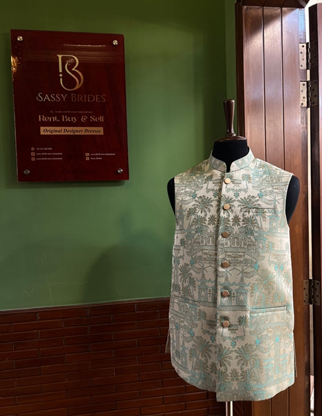 Jacquard Waistcoat-SH06