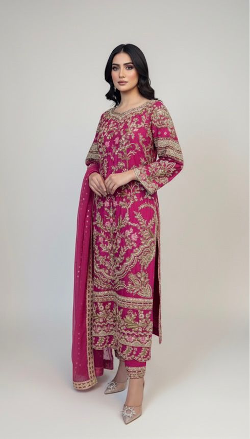 Pink Formal Bisma Amir-BA01