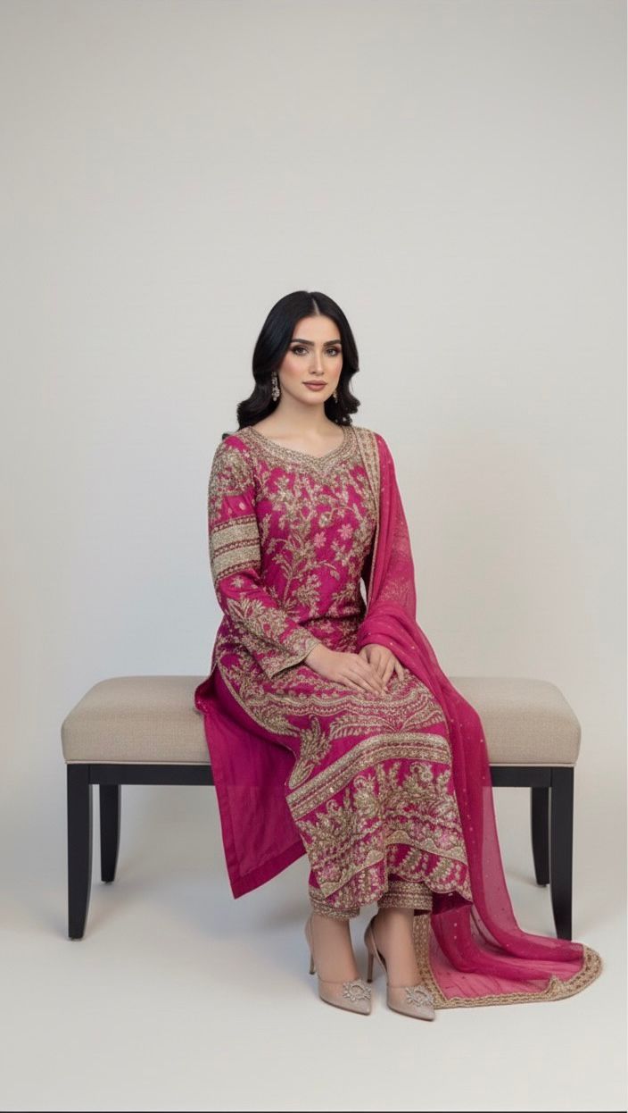 Pink Formal Bisma Amir-BA01