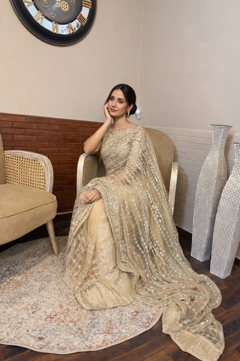 MUSHK SAREE-MK01