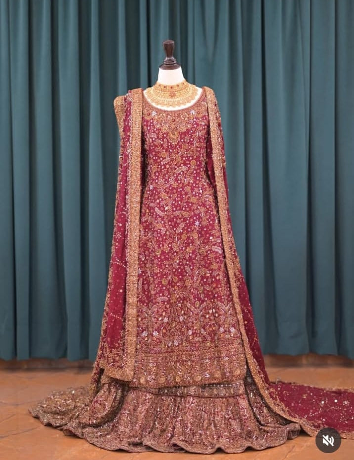 Zeeshan Danish Nimra Double Dupatta-ZD04