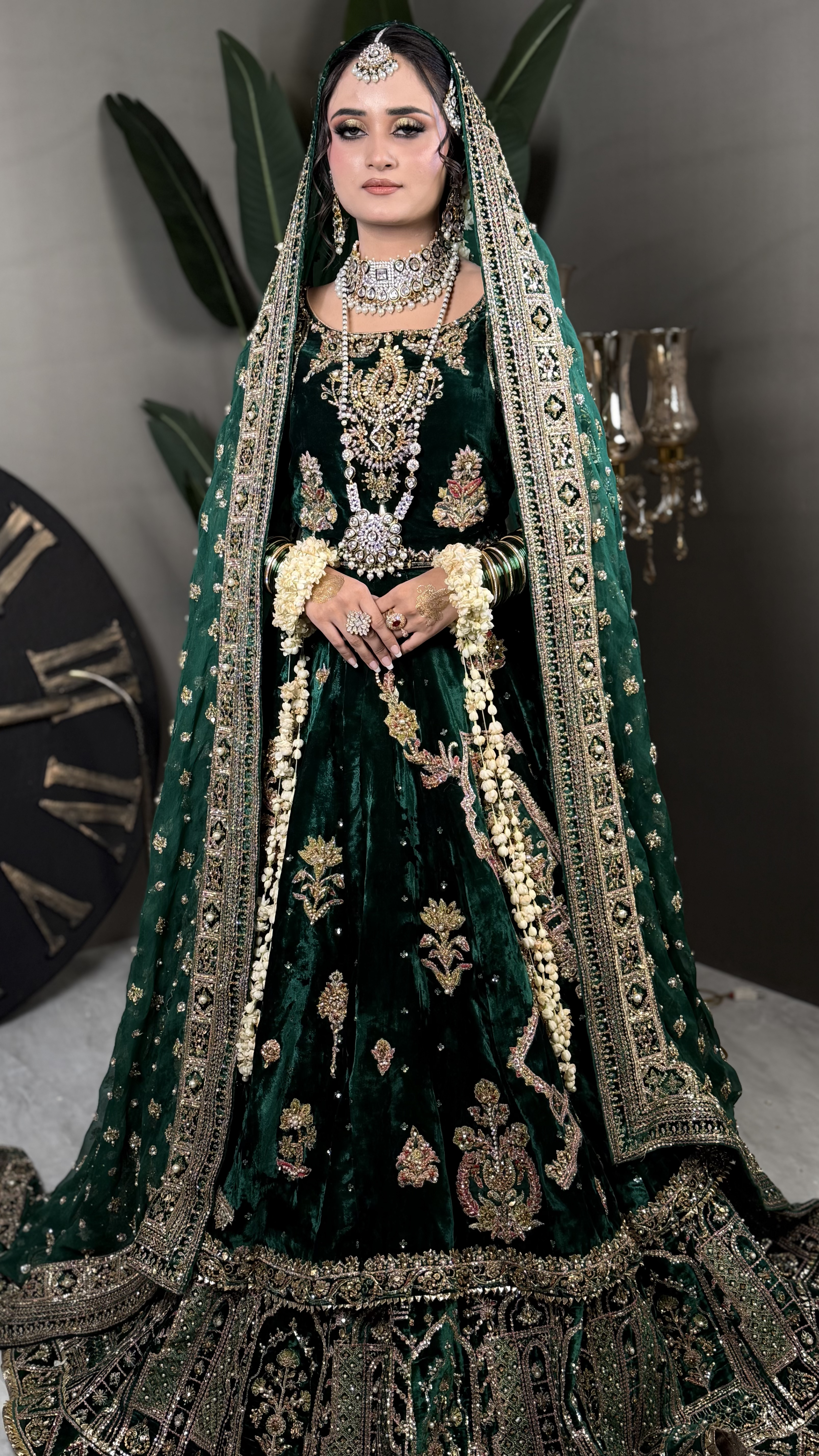 MNR ZAMAIRE VELVET GREEN