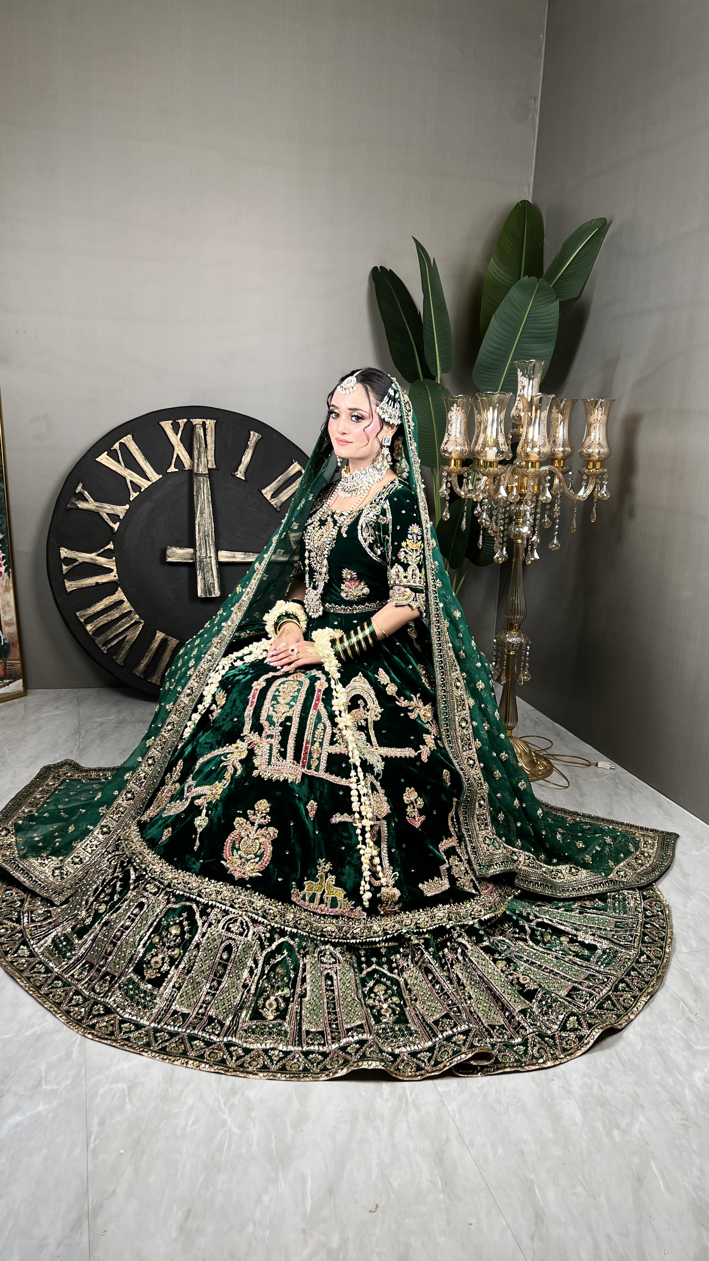 MNR ZAMAIRE VELVET GREEN