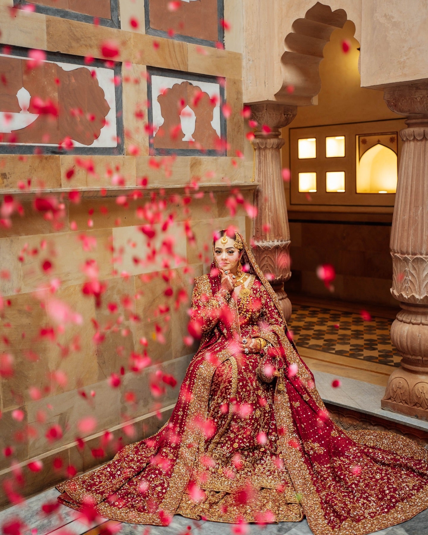 Zeeshan Danish Baraat Front Slit- ZD Jannat Mirza-ZD06