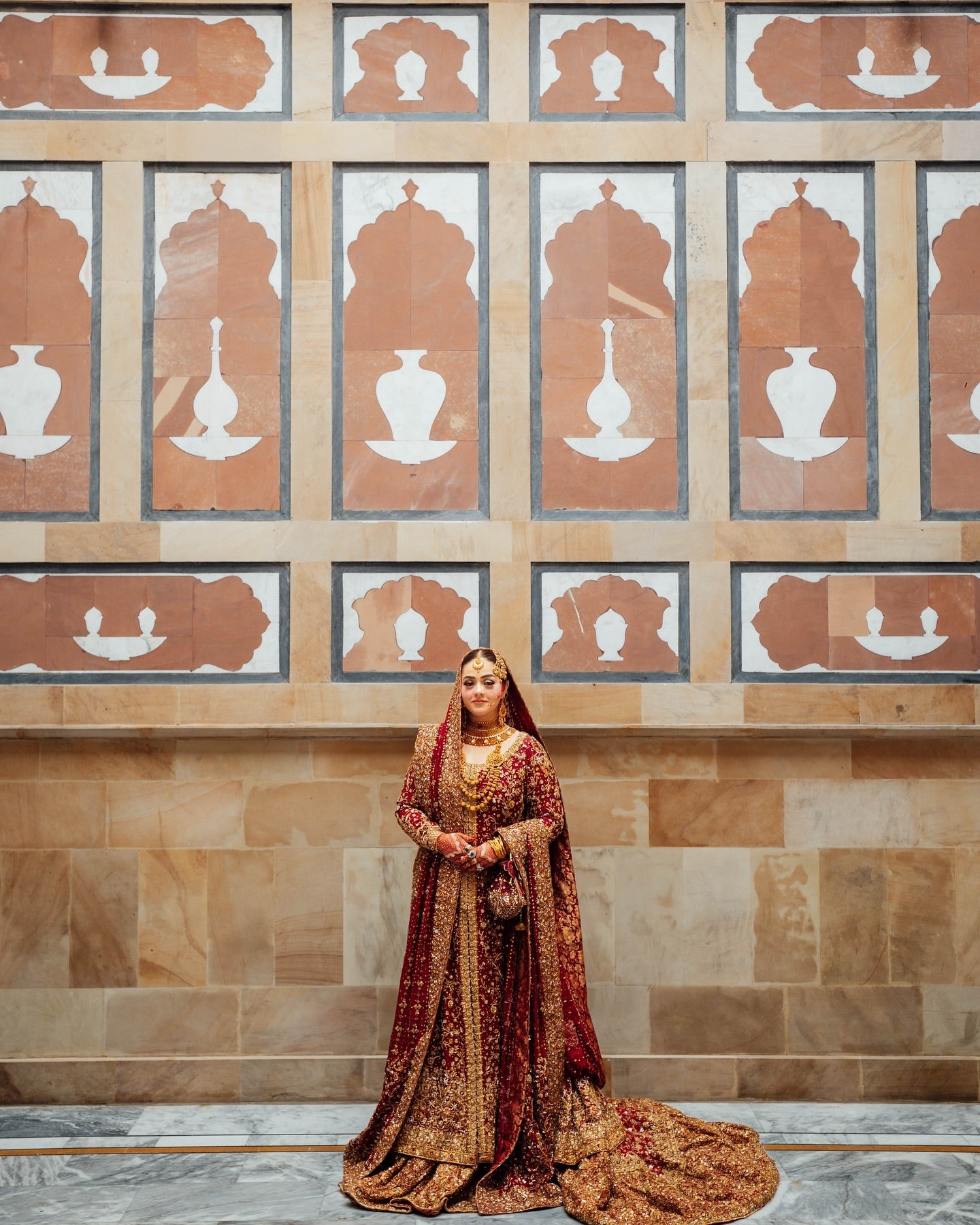 Zeeshan Danish Baraat Front Slit- ZD Jannat Mirza-ZD06