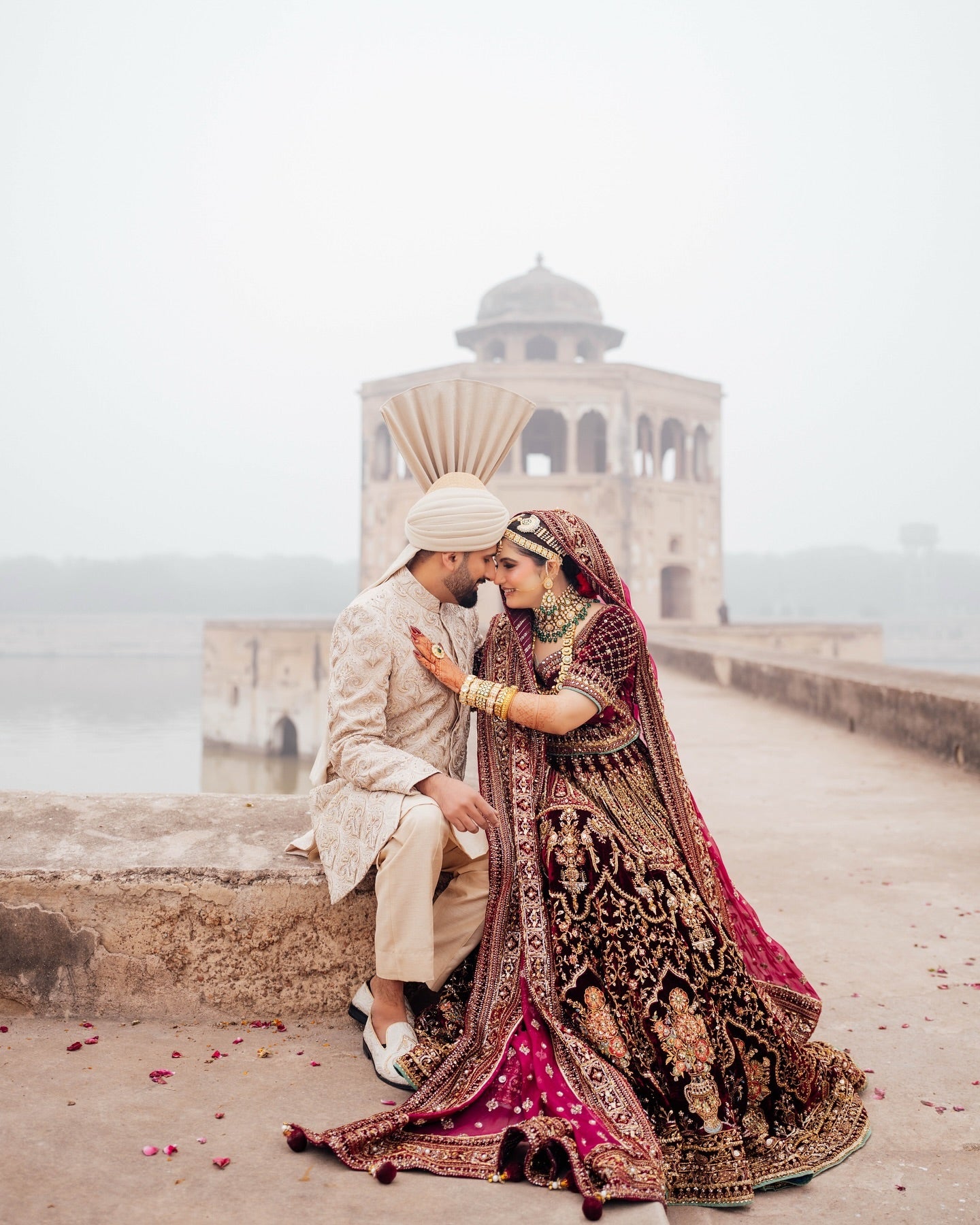 Mohsin Naveed Ranjha Kaif Velvet Half Sleeves- MNR15