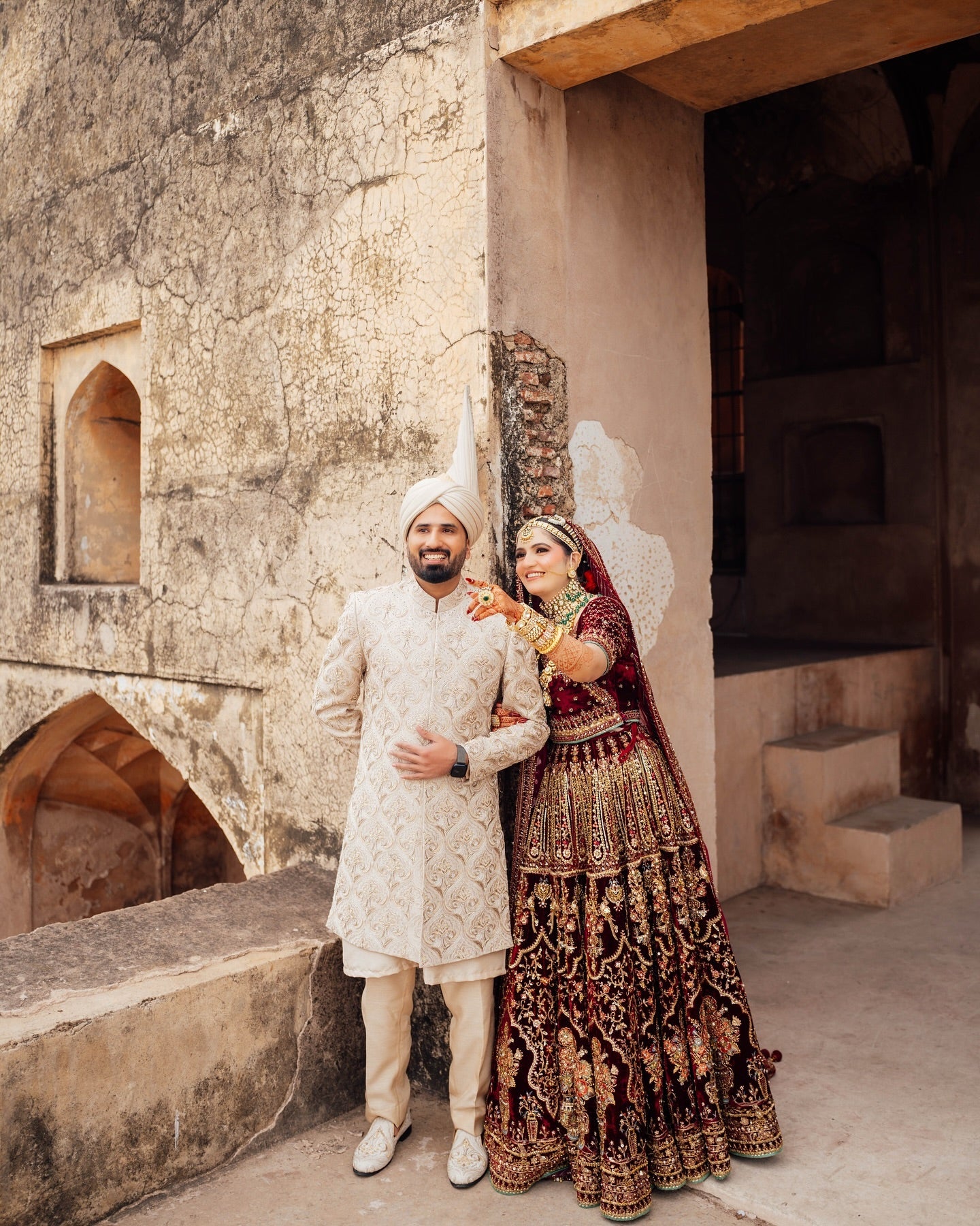 Mohsin Naveed Ranjha Kaif Velvet Half Sleeves- MNR15