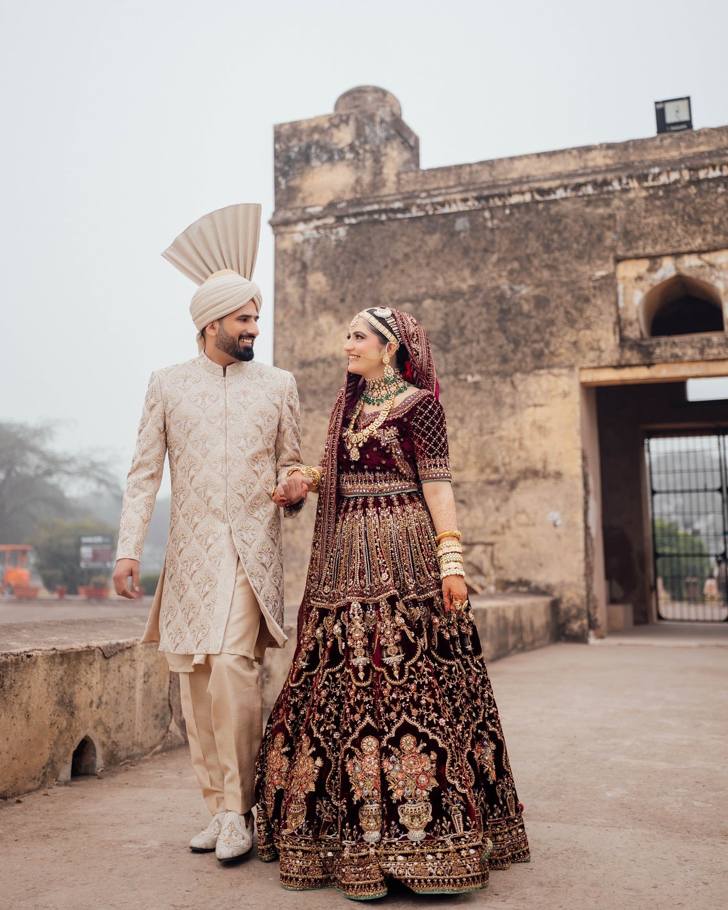 Mohsin Naveed Ranjha Kaif Velvet Half Sleeves- MNR15