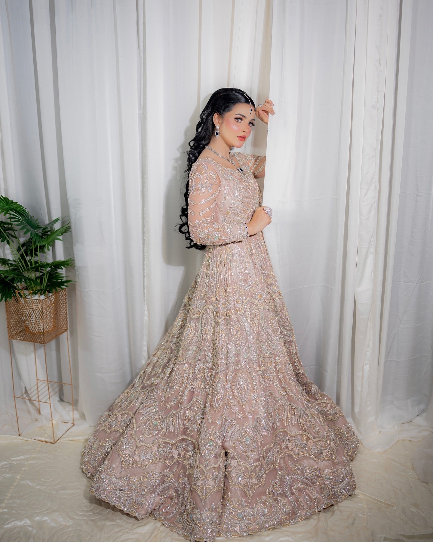 AS LILAC TAIL DUPATTA-AS21
