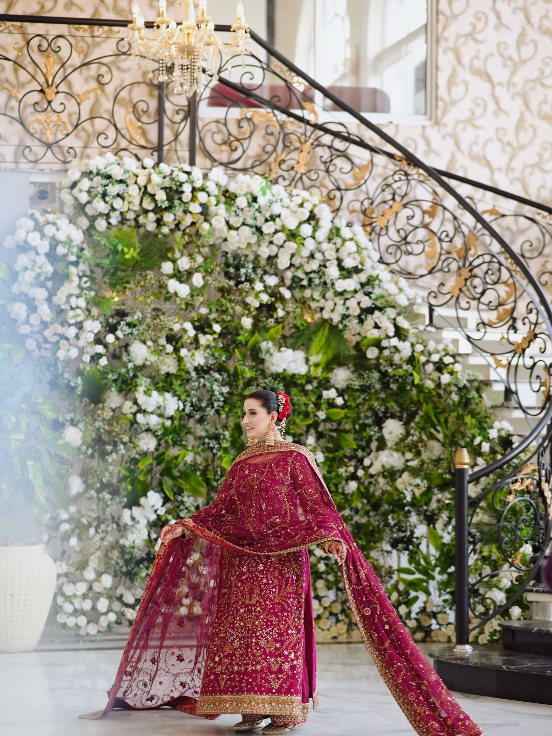 HARIS SHAKEEL HOT PINK FORMAL
