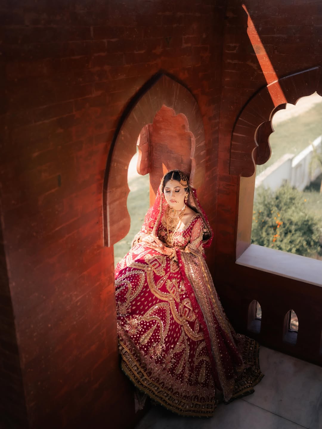 NIGARBANO KIRAN DUPATTA BY MNR- BARAT DRESS