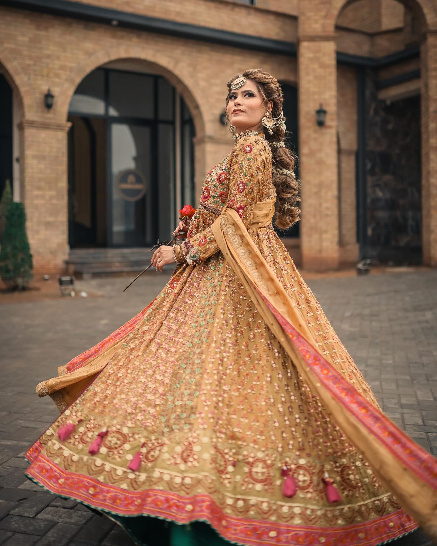 BISMA AMIR MUSTARD MEHNDI-BA03