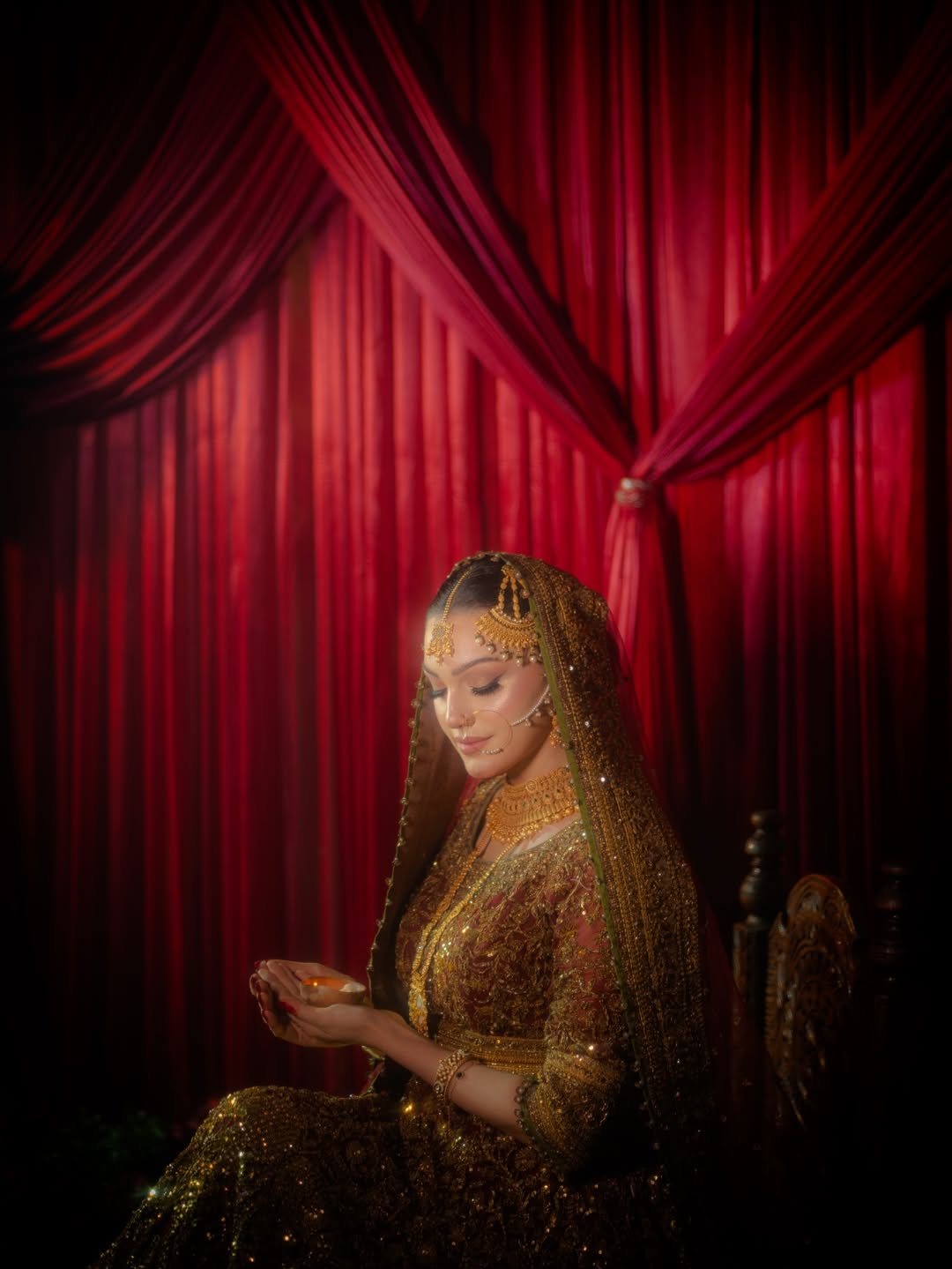 Fahad Maroon Lehnga Choli-FM01