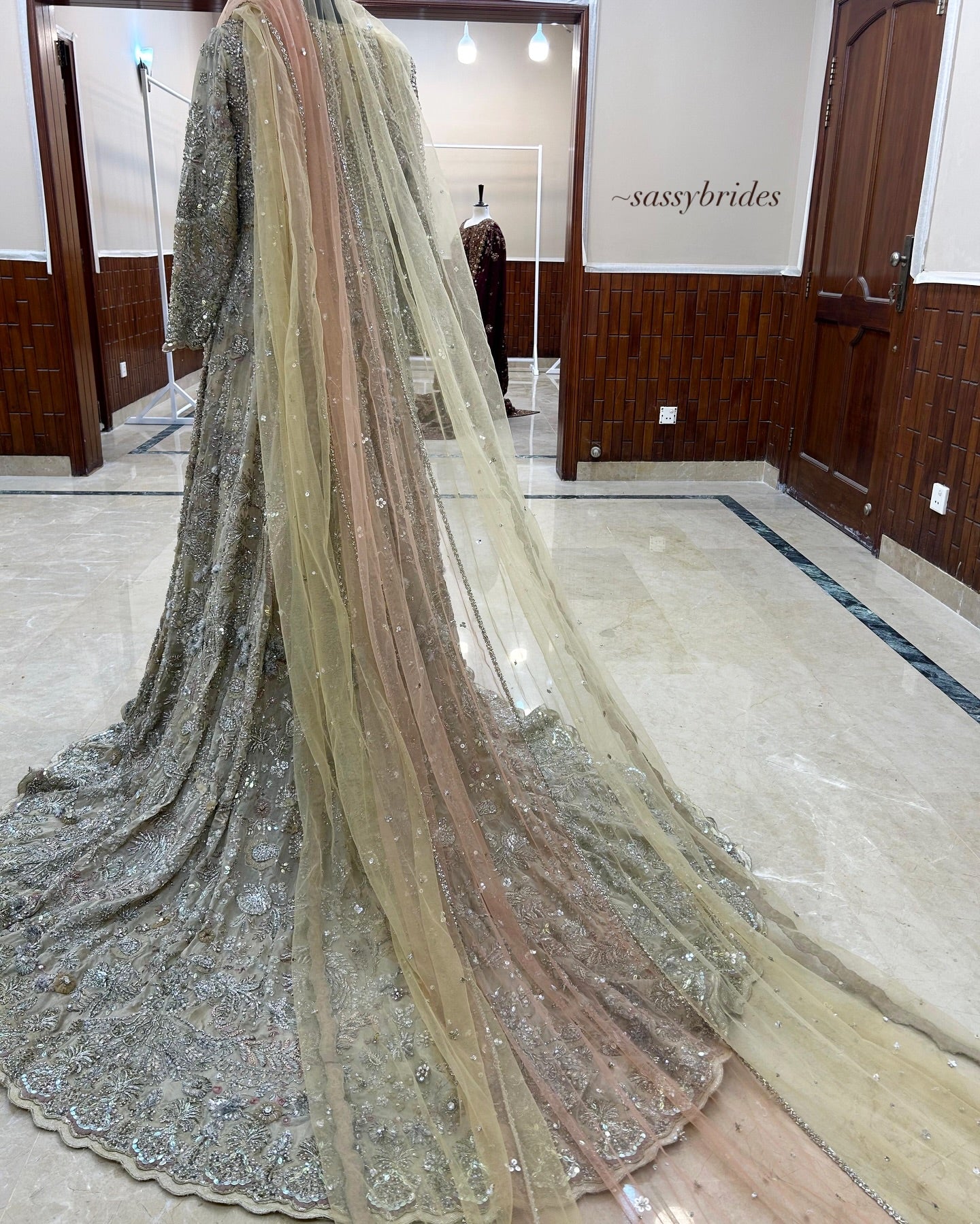 SUFFUSE BEIGE TAIL MAXI FOR SALE