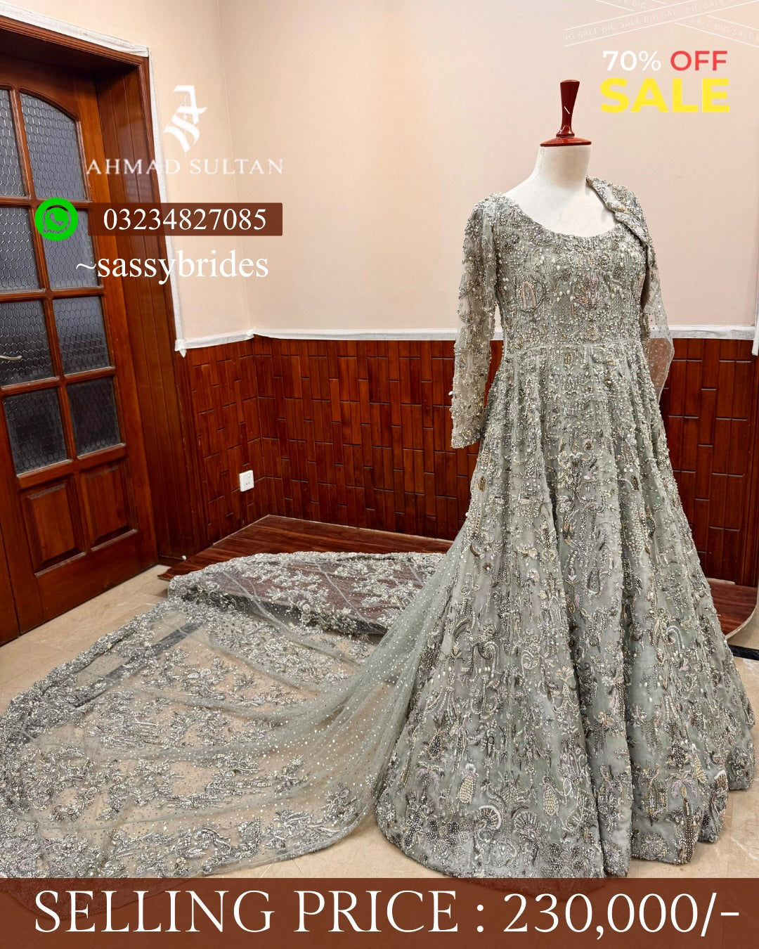 AHMAD SULTAN WALIMA FOR SALE