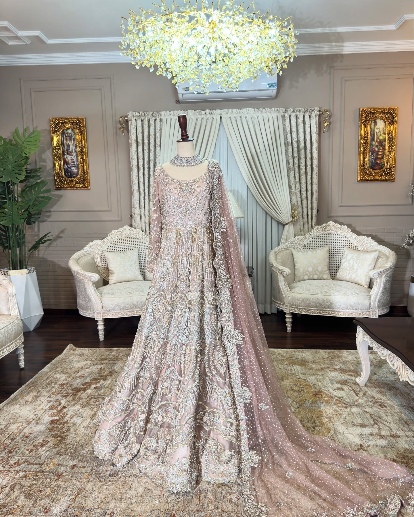 AHMAD SULTAN TEA PINK MAXI-AS26