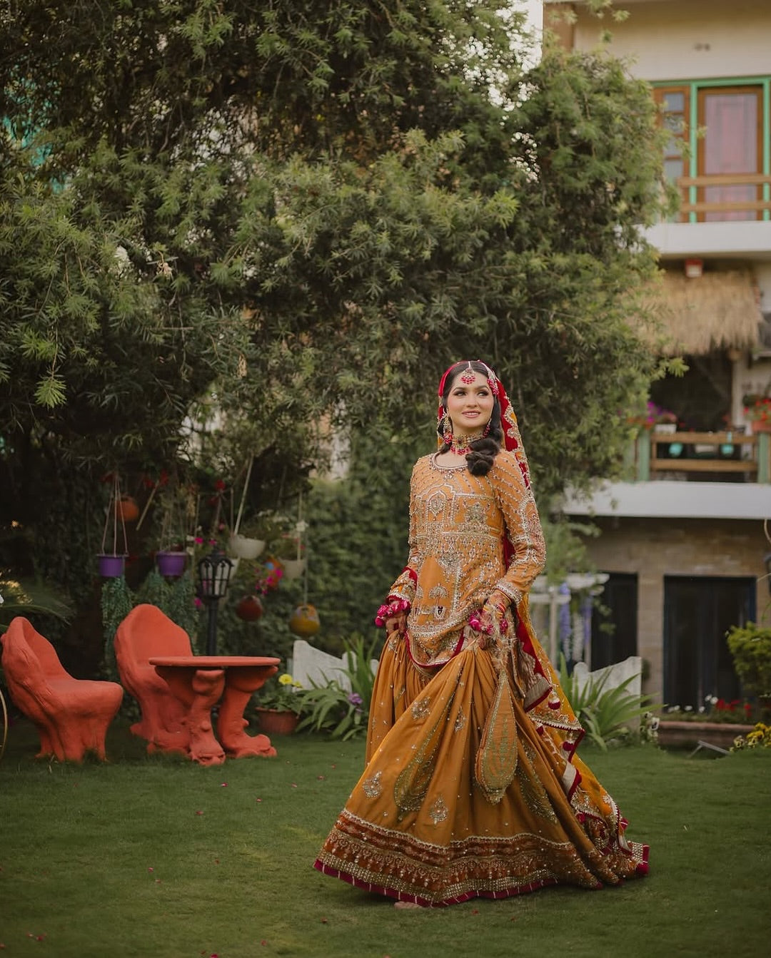 Mohsin Naveed Ranjha MariGold Yellow- MNR20