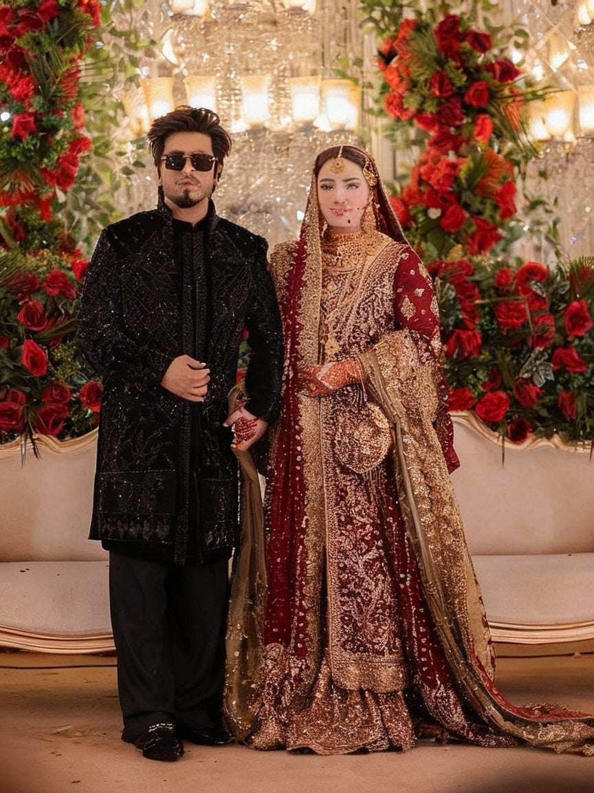 Haris Shakeel Front Slit-HS04