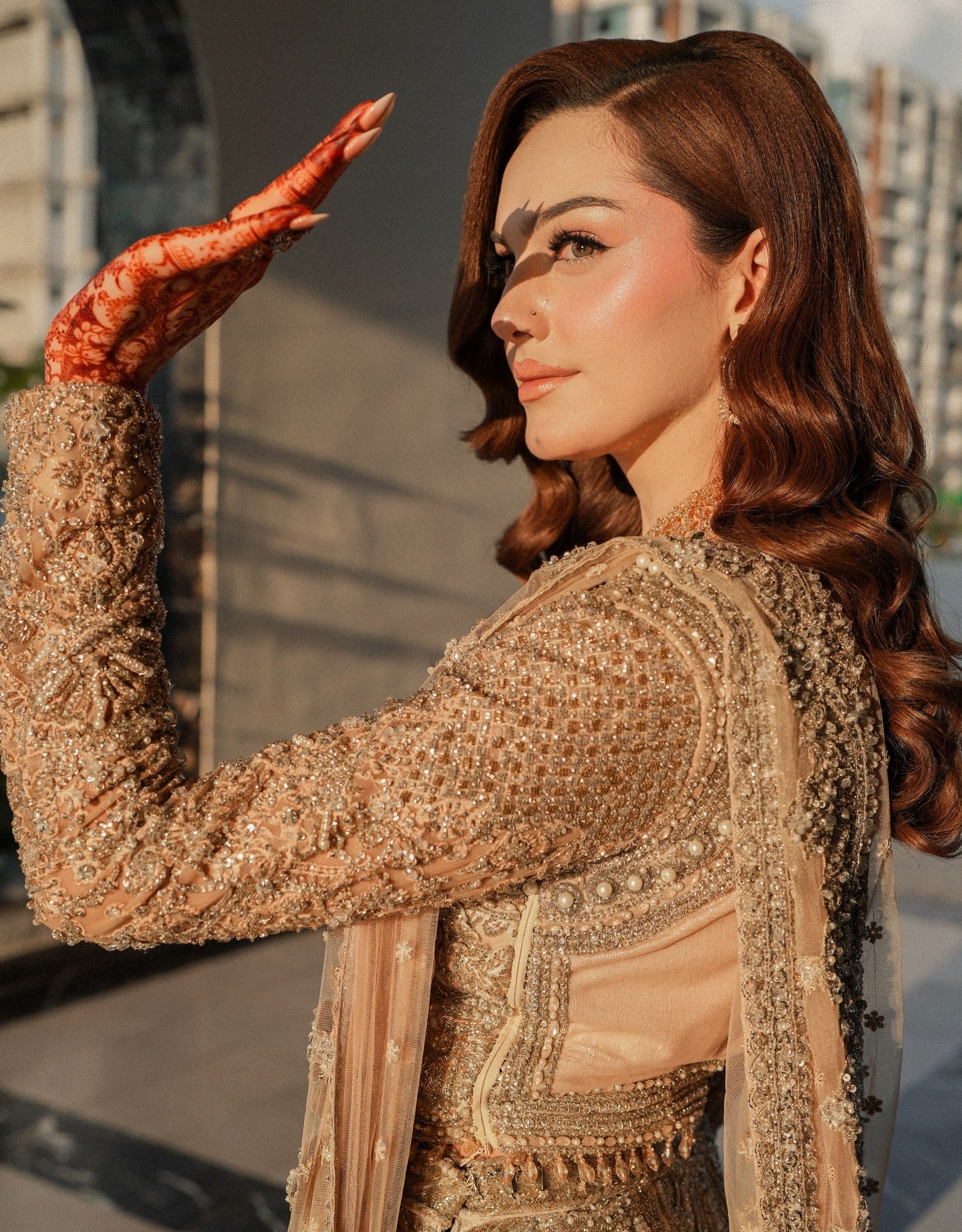ZAIN HASHMI HEAVY SLEEVES-ZH03