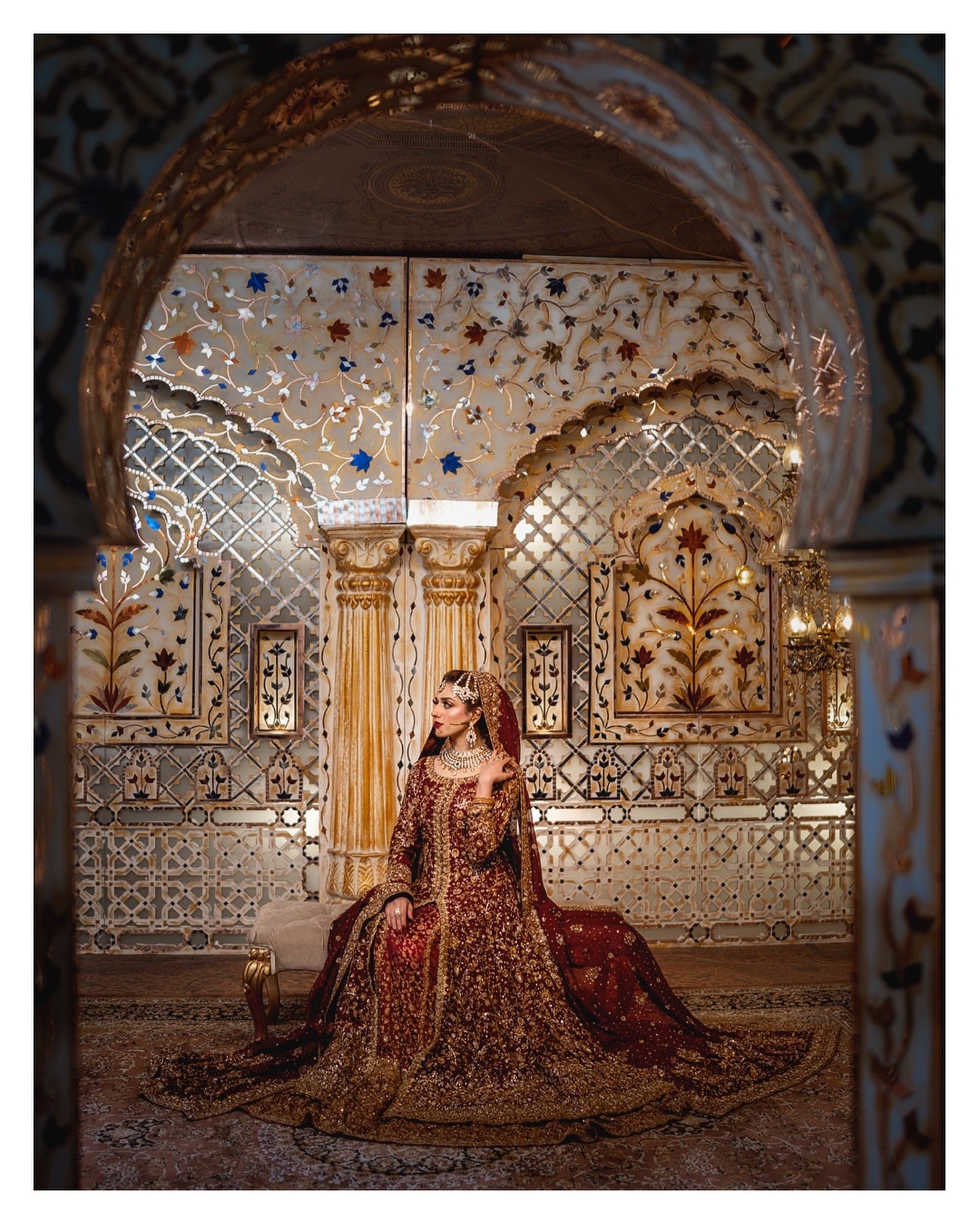 Zeeshan Danish Baraat Front Slit- ZD Jannat Mirza-ZD06