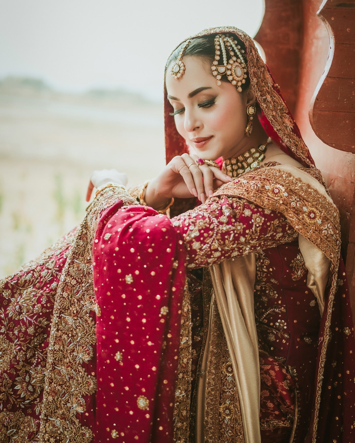 Zeeshan Danish Nimra Double Dupatta-ZD04