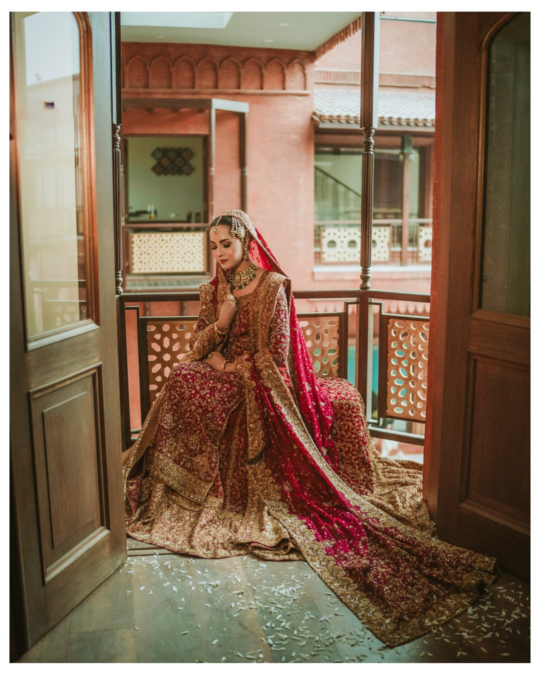 Zeeshan Danish Nimra Double Dupatta-ZD04