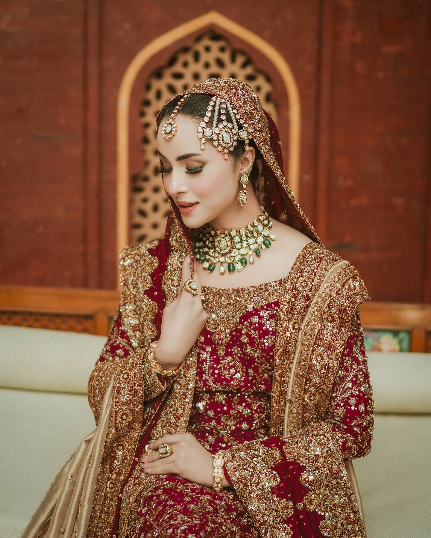 Zeeshan Danish Nimra Double Dupatta-ZD04