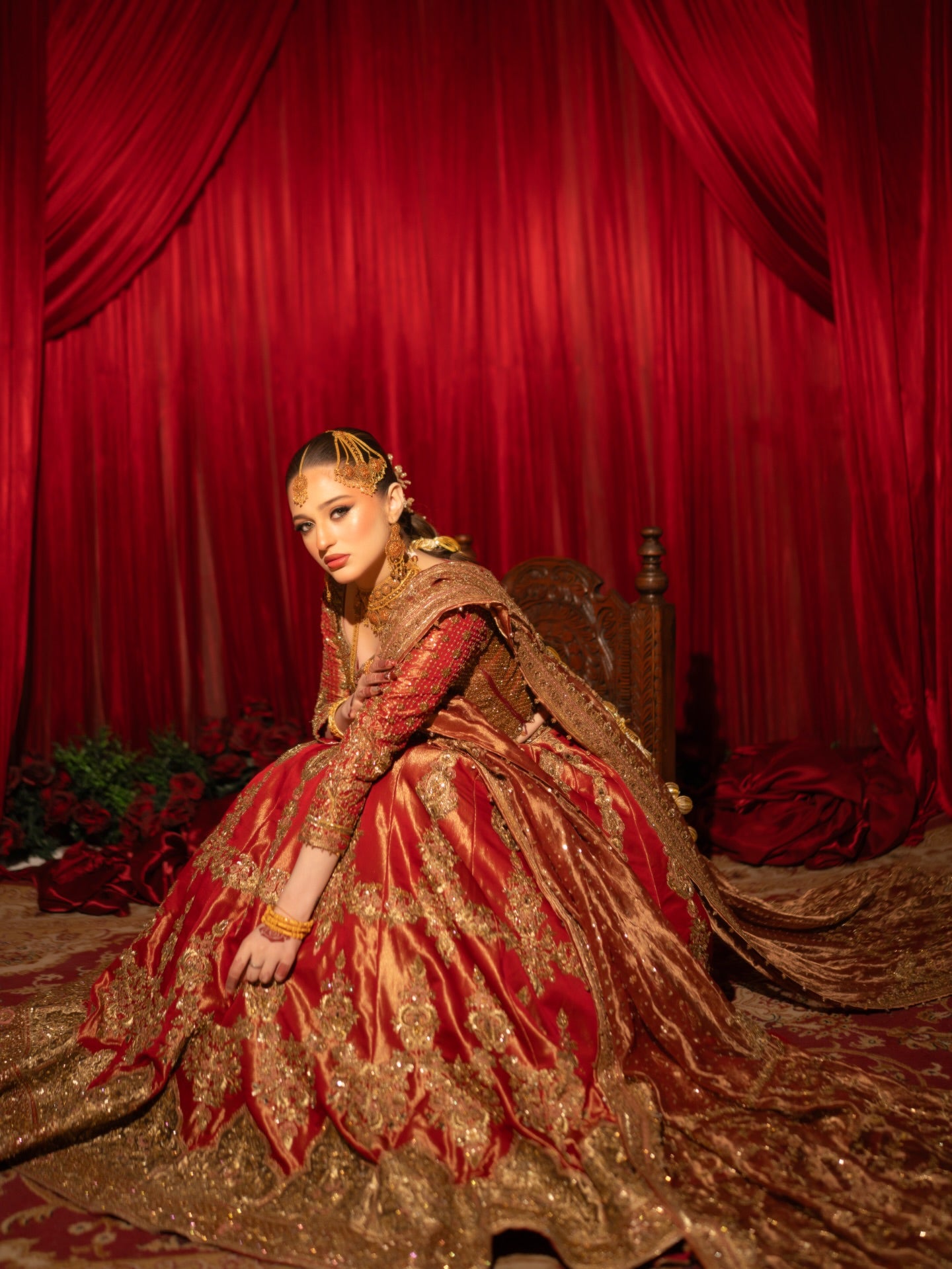 FAIZA SAQLAIN MUNTAHA LEHENGA CHOLI-FS24