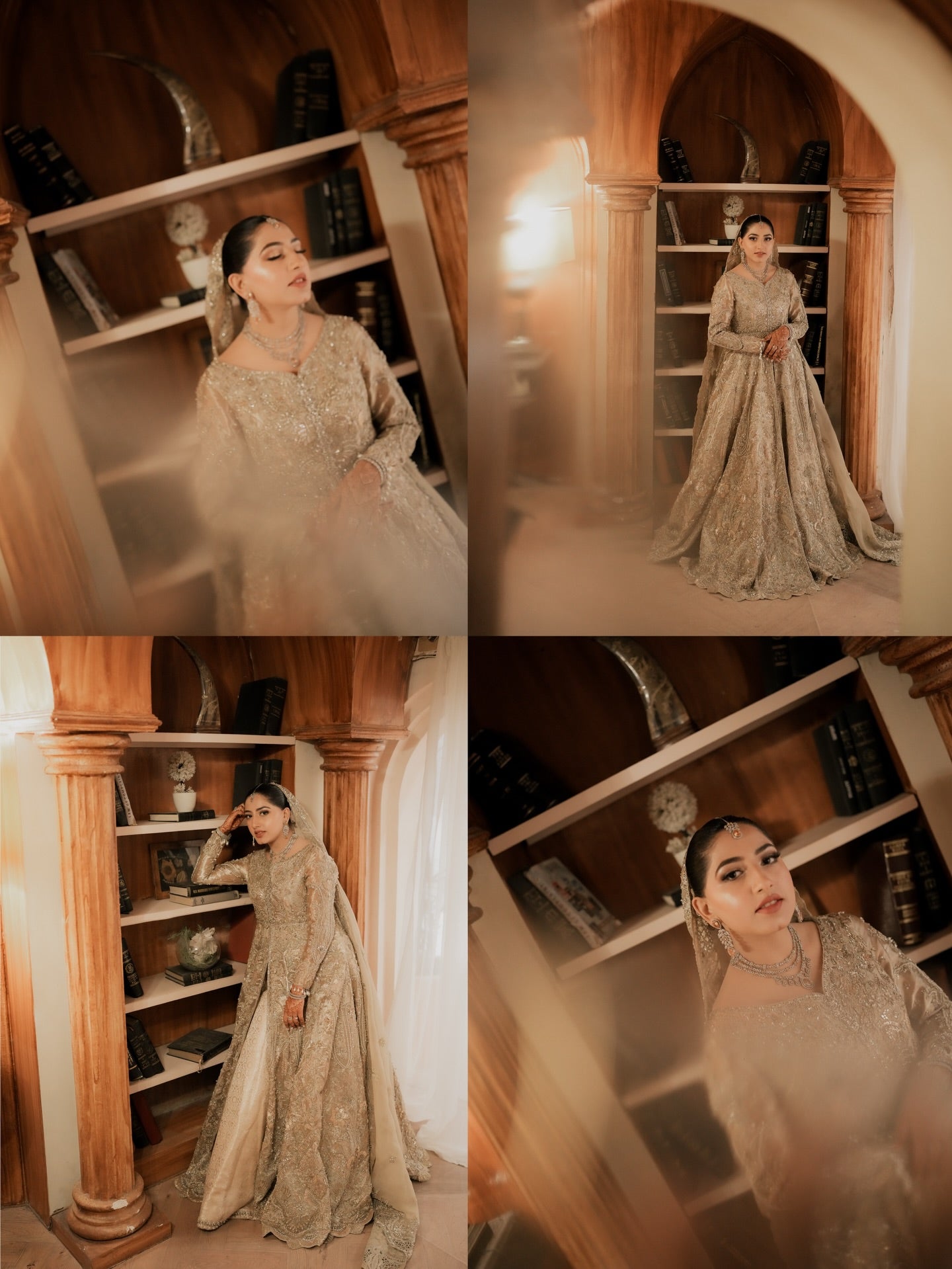 SORAYA GOLDEN TISSUE DRESS- SR06