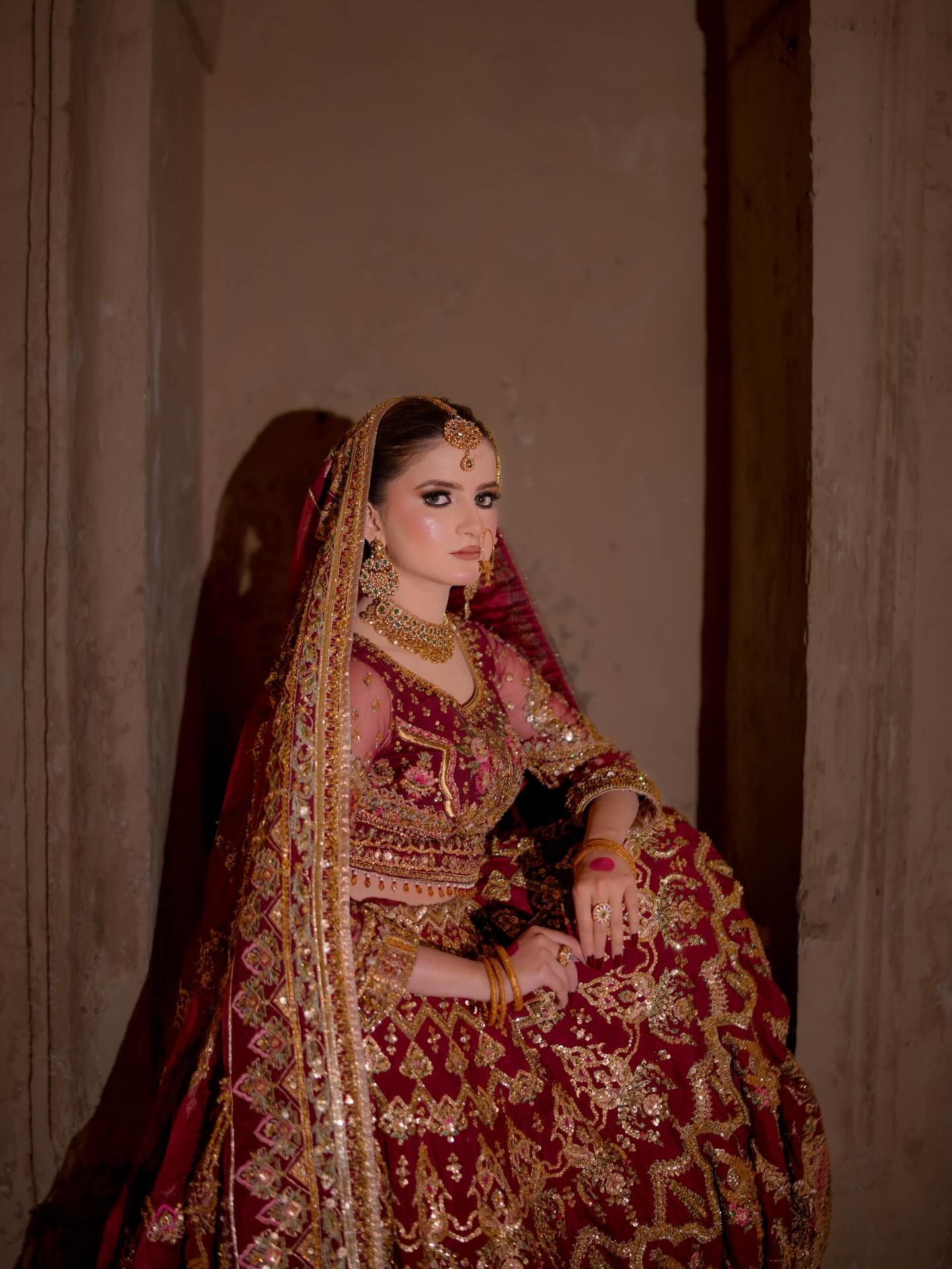 MNR NAZNEEN NIGARBANO CHOLI DRESS-MNR50