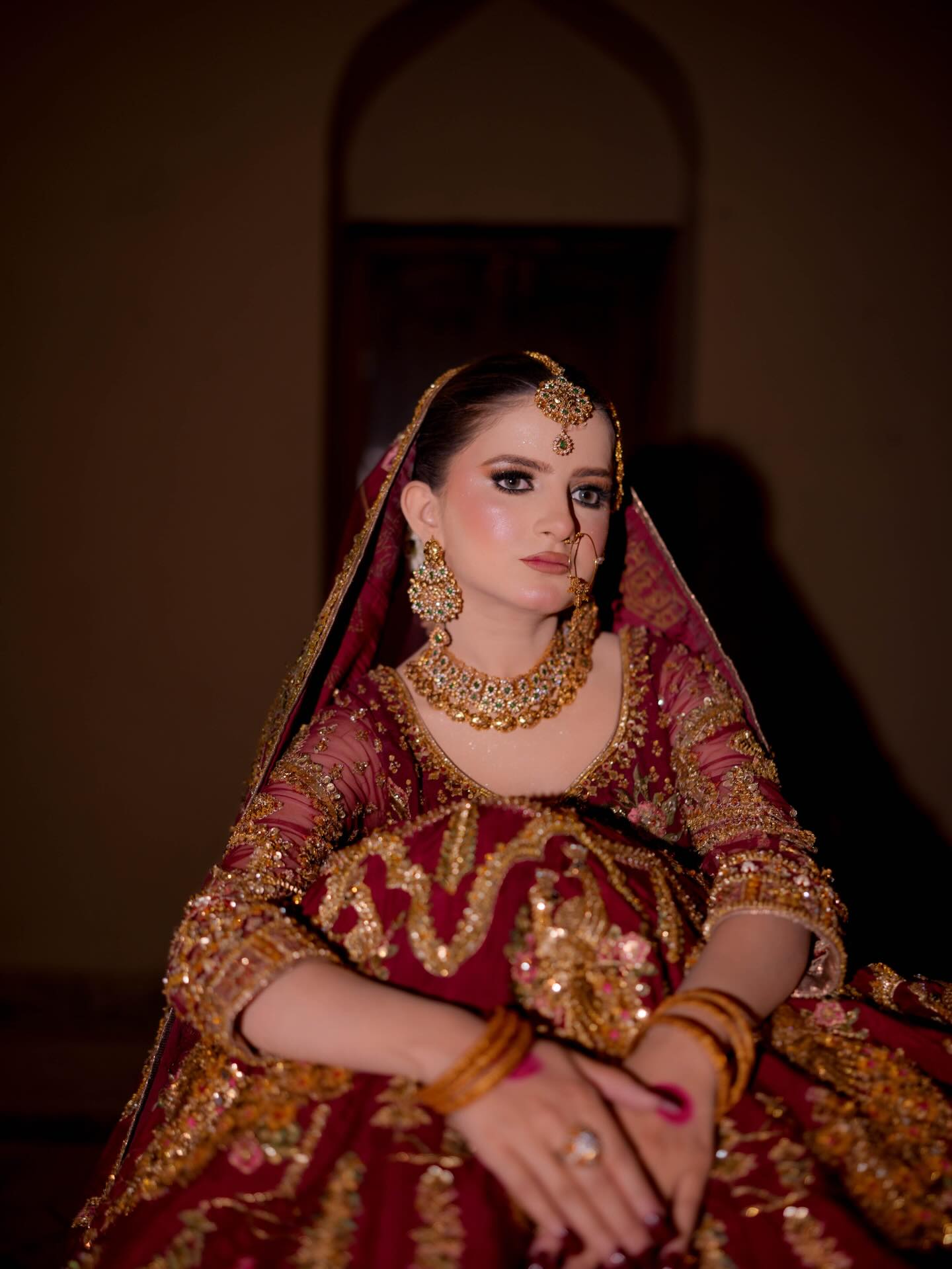 MNR NAZNEEN NIGARBANO CHOLI DRESS-MNR50