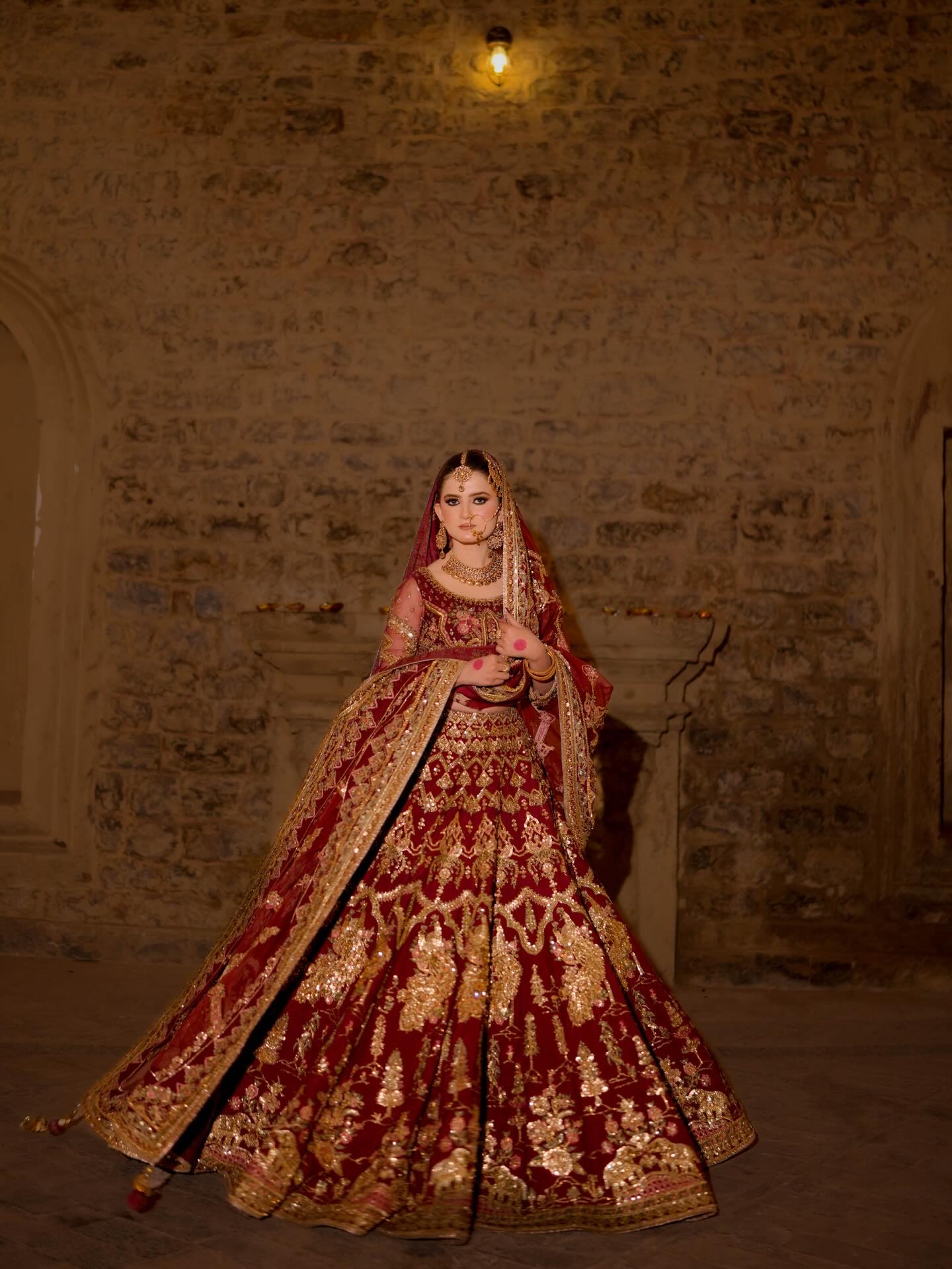 MNR NAZNEEN NIGARBANO CHOLI DRESS-MNR50
