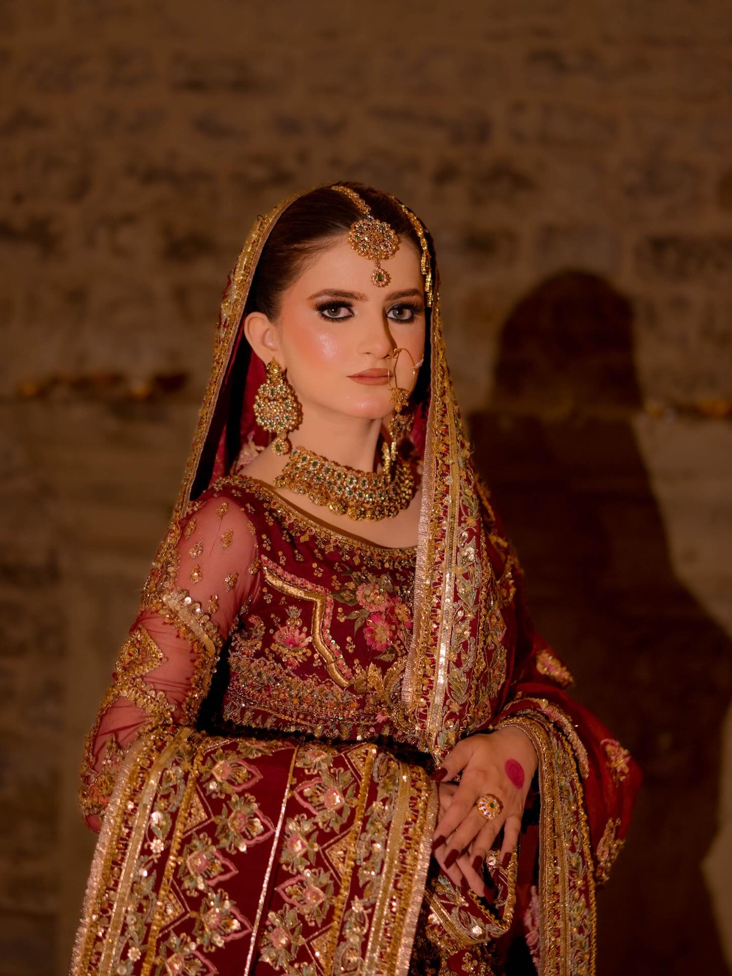MNR NAZNEEN NIGARBANO CHOLI DRESS-MNR50