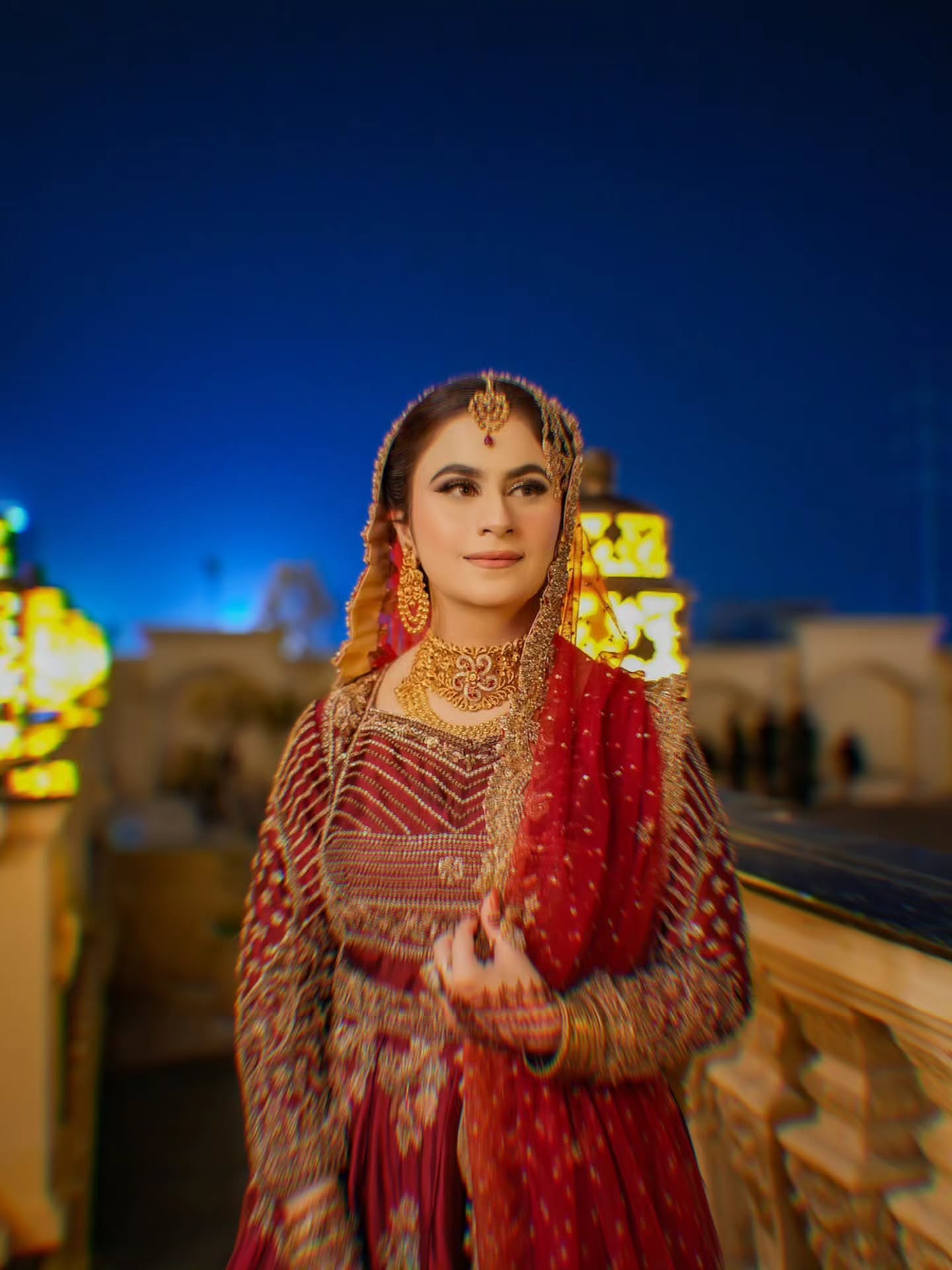 AHAMD SULTAN DEEP MAROON LEHNGA CHOLI-AS25